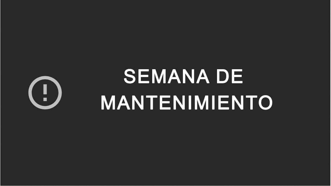 Semana de mantenimiento