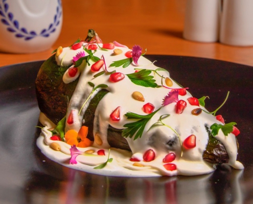 Chiles en nogada