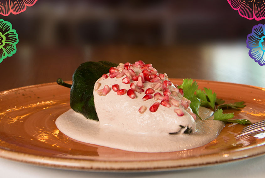 Chiles en nogada