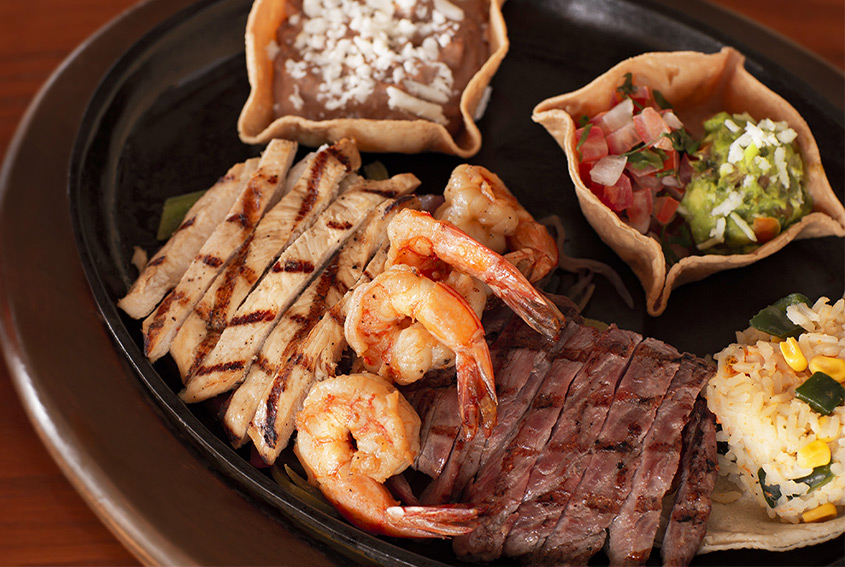 Hacienda Sisal. Fajitas