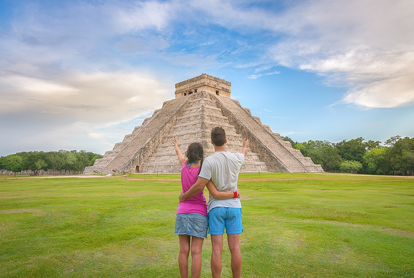 Chichen Itza. The Great Plaza