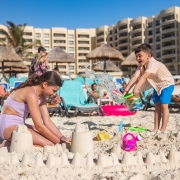 Family beach