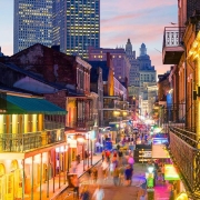 New Orleans, Louisiana. Bourbon Street