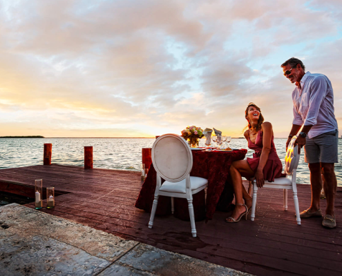 Romantic dinner