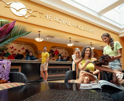 The Royal Haciendas, Front Desk