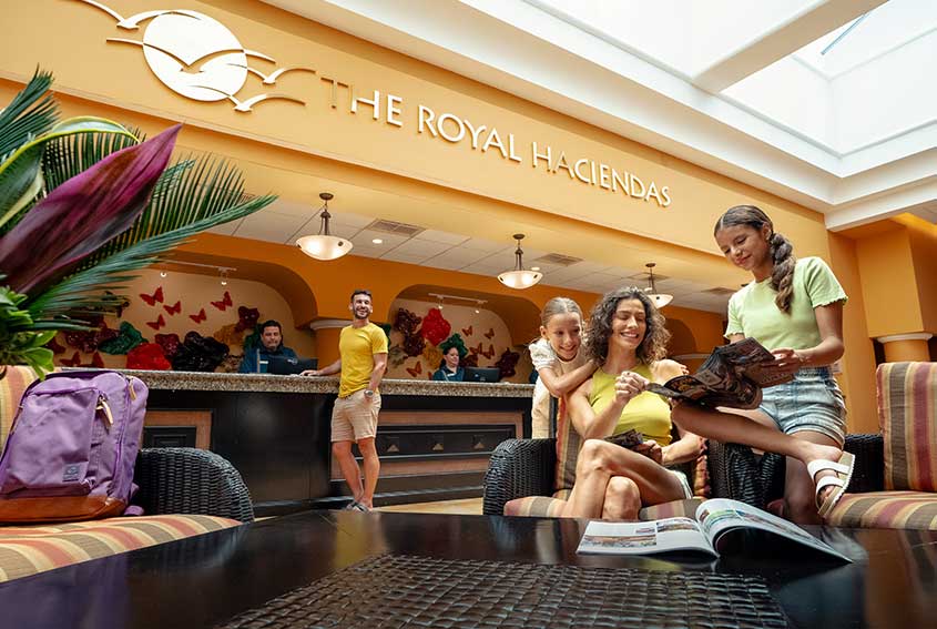 The Royal Haciendas, Front Desk