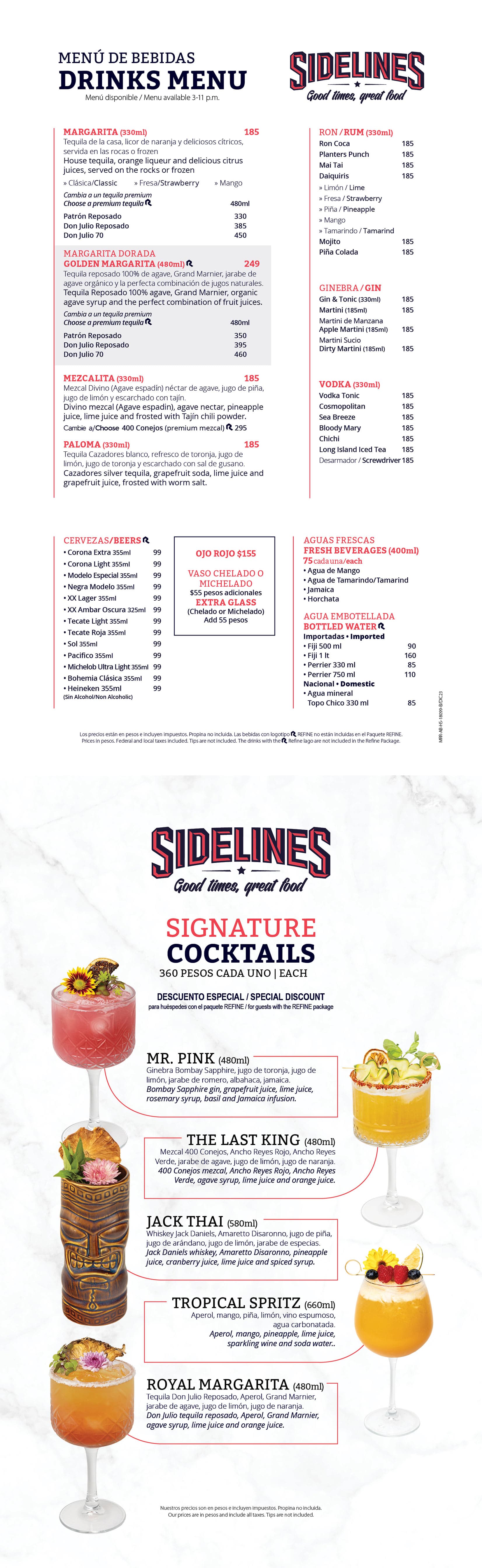 Restaurant Menu