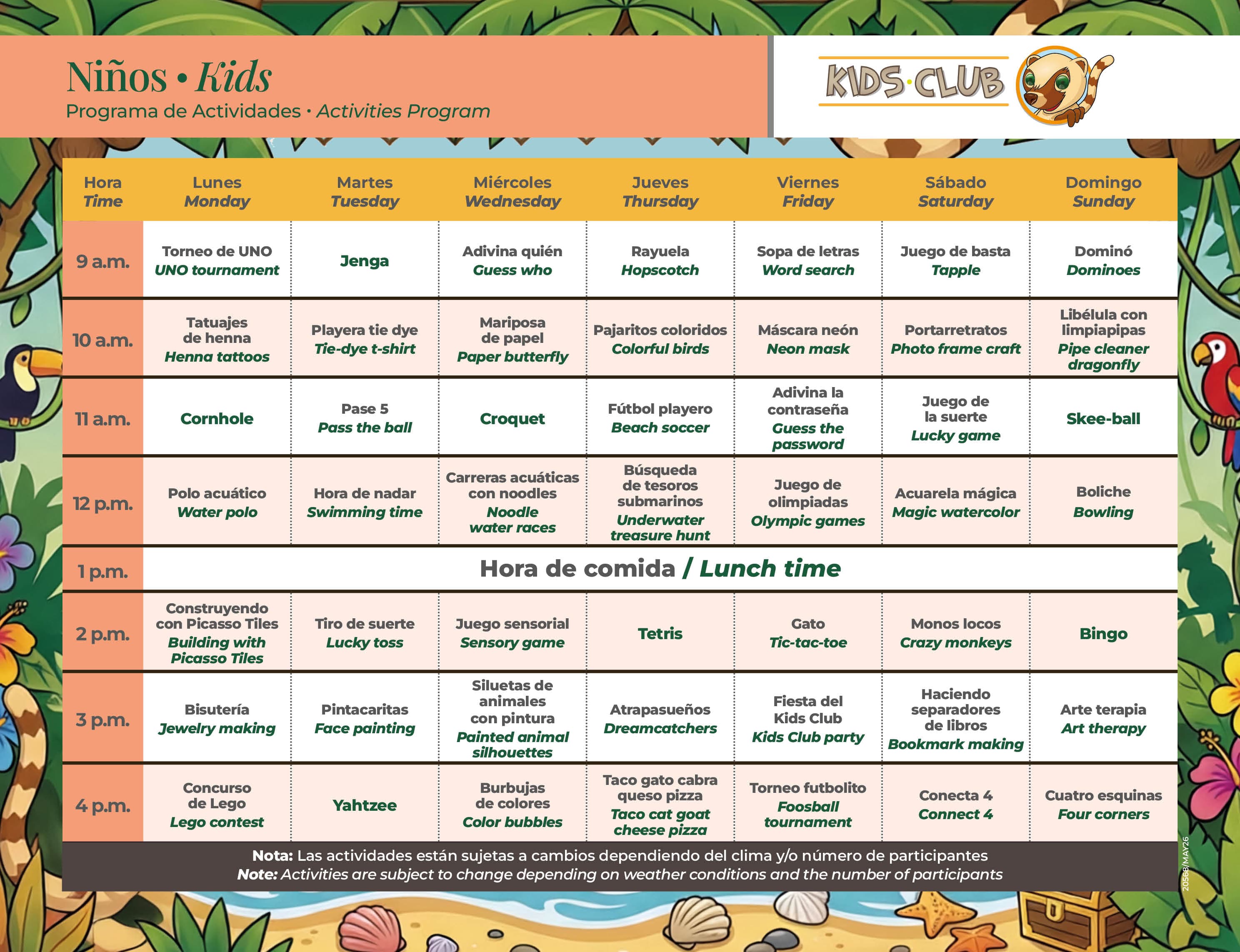 Restaurant Menu