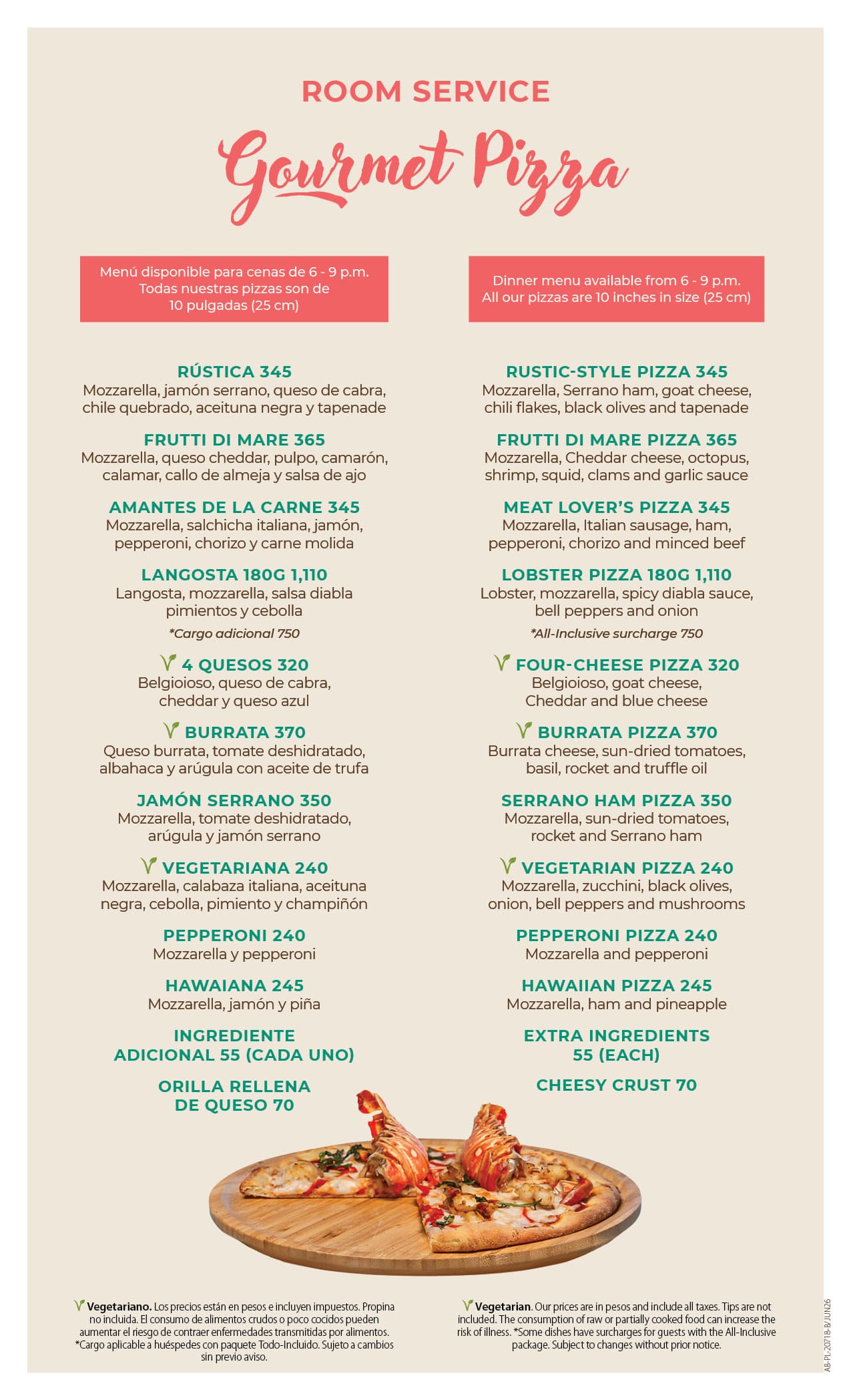 Restaurant Menu