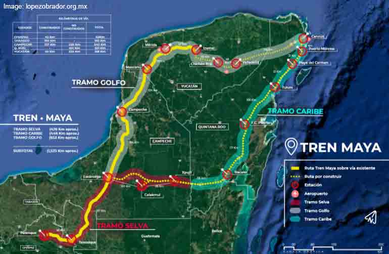 Train travel planned for the Maya World - Royal Resorts