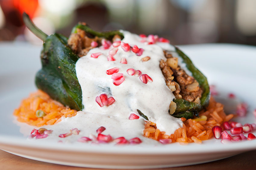 Festive Dishes At Hacienda Sisal Mexican Restaurant In Cancun